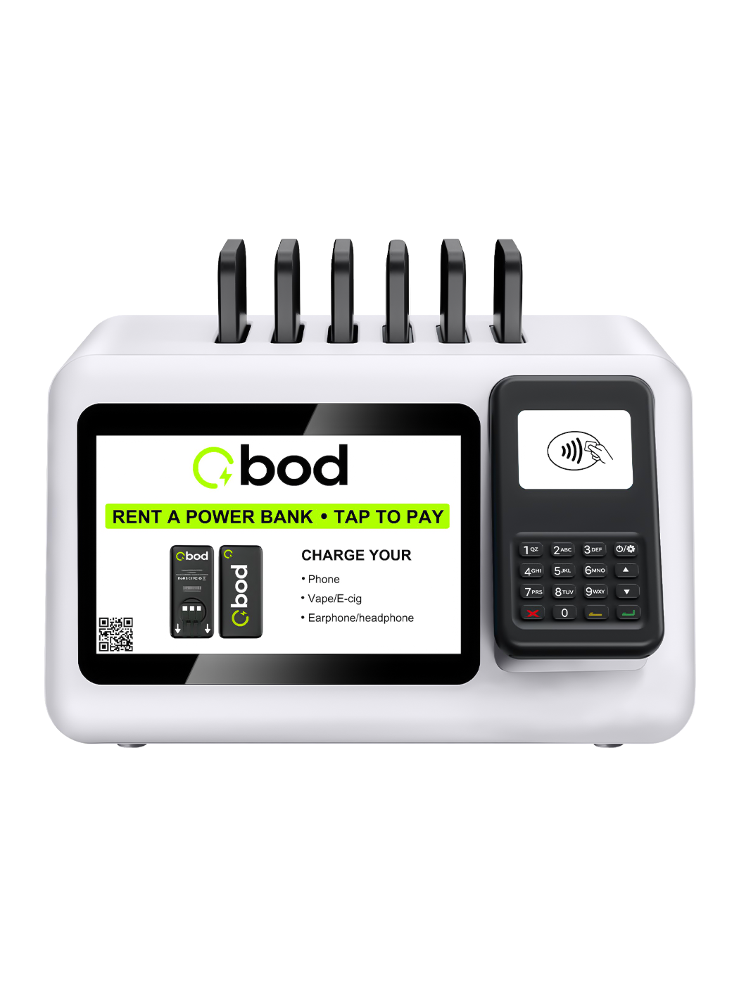 Station BOD avant personnalisation — aspect standard